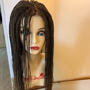 PREVIOUSLY WORN Sensationnel micro twist wig